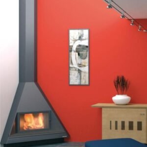 Corner Wood Fireplace CH 89 10.5 kW - Focgrup