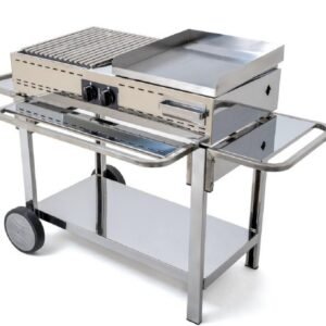 Barbecue à gaz avec chariot 90 cm - Kimmer