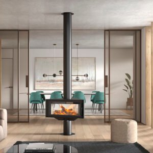 Cheminée à bois BORN 15 kW - Rocal