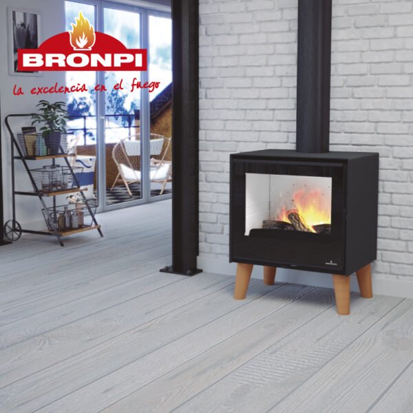 Stufa a legna ARUS 12,5 kW - Bronpi