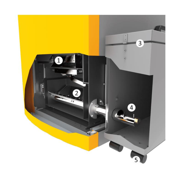Caldaia a pellet COMPATTA - Kalor - immagine 4