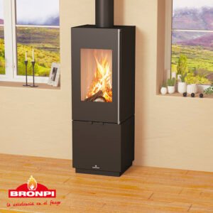 Stufa a legna BOMBAY F 9 kW - Bronpi