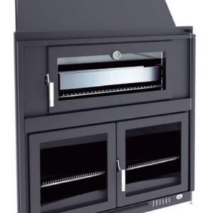 Barbecue à bois encastrable avec four BH-100 HP - FM Calefacción