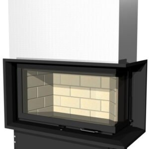 Monobloc à bois deux faces CHOPOK R90 S 500 Convection Naturelle - Kobok