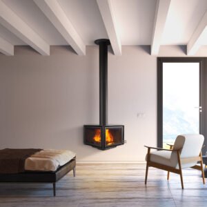 Wood-burning Fireplace VERTEX 10 kW - Rocal