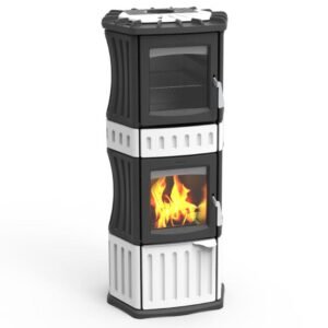 Wood Stove with Oven MONELLA 185 N - Lincar