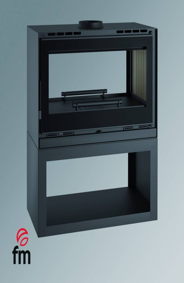 Poêle à bois double face M-172 LK M-122 LK - FM Calefacción – Image 4