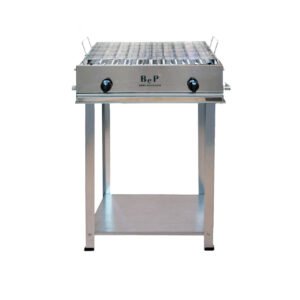 Barbecue à gaz 2 brûleurs avec table 71 cm - B. e P.