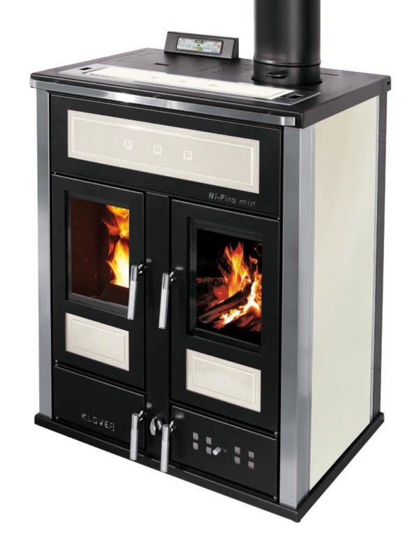 Termostufa pellet/legna BI-FIRE MID - Klover - immagine 2