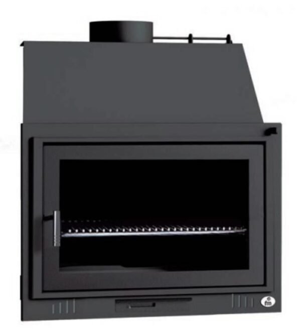 Barbecue a legna da incasso con porta BH-170 P BH-180 P BH-100 P - FM Calefacción - immagine 3