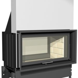 Monobloc à bois double face CHOPOK O VD Convection Naturelle - Kobok