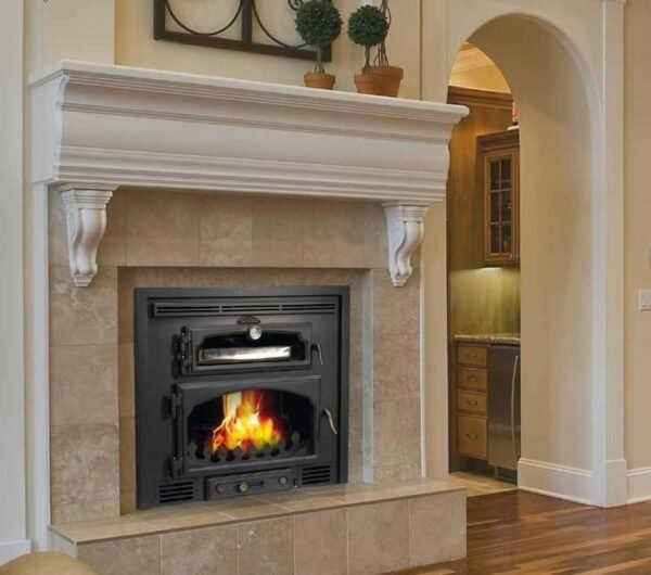 Inserto a legna con forno EVEREST 14 kW - Bronpi - immagine 2