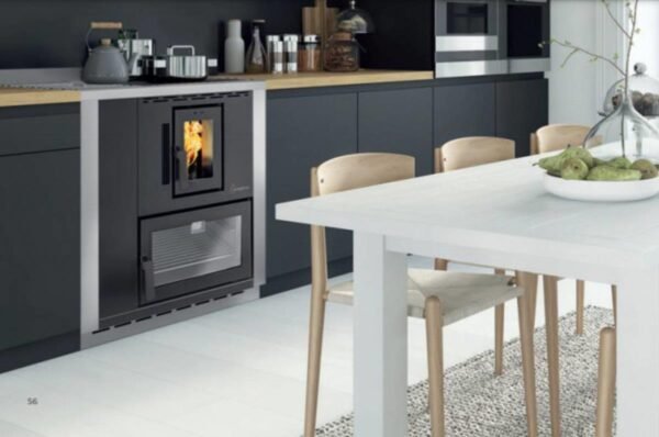 Cucina a pellet incasso DESYRE 9 - Termovana - immagine 2