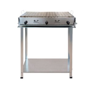 Barbecue à gaz 3 brûleurs avec table 107 cm - B. e P.