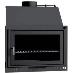 Barbecue a legna da incasso con porta BH-100