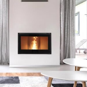 Ventilated and Ductable Pellet Fireplace ORION 13 13 kW - L'artistico