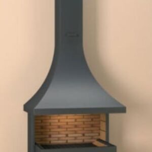 Wall-Mounted Wood-burning Fireplace CH 22 10.5 kW - Focgrup