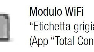 Modulo WI-FI Etichetta grigia App Total Control - La Nordica - Extraflame