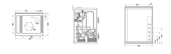 Termocucina a legna VICTORIA 70 - Ugo Cadel - immagine 9