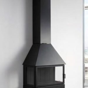 Cheminée murale à bois BOHI 90 14 kW - Fugar