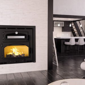 Insert à bois avec four EVEREST 15 kW - Bronpi