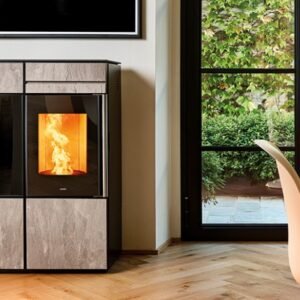 Stufa a pellet canalizzata A10 C 2020 LIGHT - Nobis
