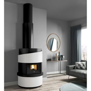 Cheminée à granulés murale DANTE 7,5 kW - Eva Calor