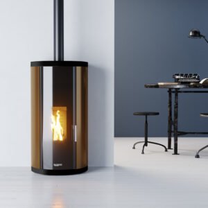 Stufa a pellet senza elettricità Sofia Natural - Laminox Idro