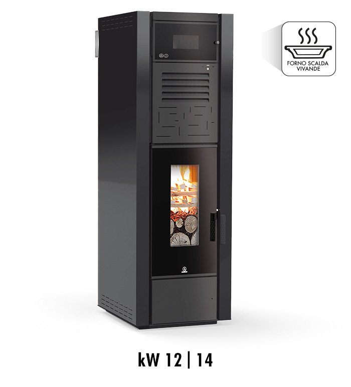 Stufa a legna con forno AIR WOOD - Carinci - immagine 2