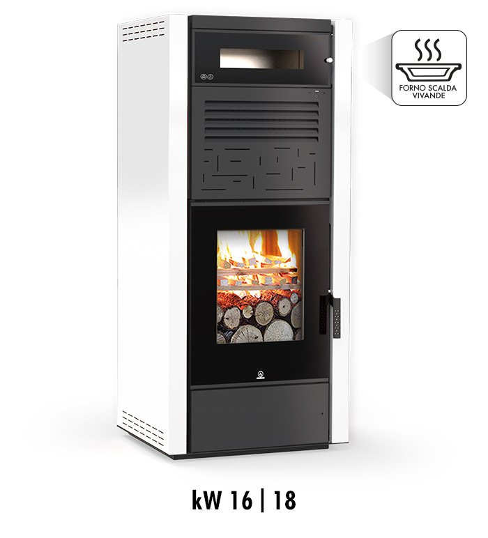 Stufa a legna con forno AIR WOOD - Carinci - immagine 3