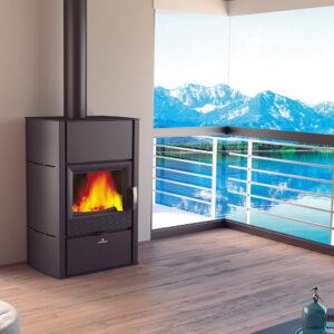 Poêle thermo à bois HYDRONOVA PLUS - Bronpi