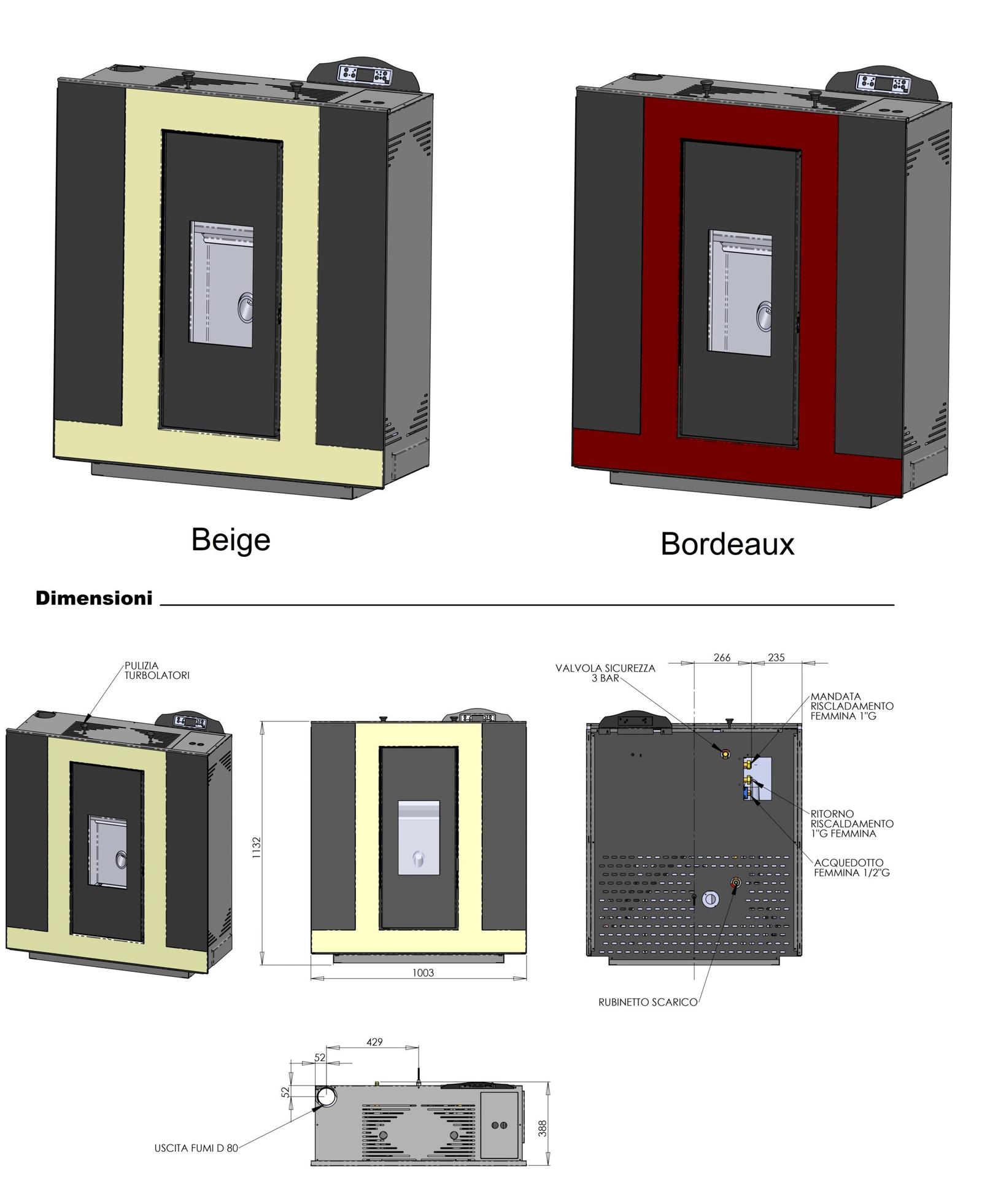 Thermo-poêle à granulés KRYSTAL - Age Stufe – Image 5