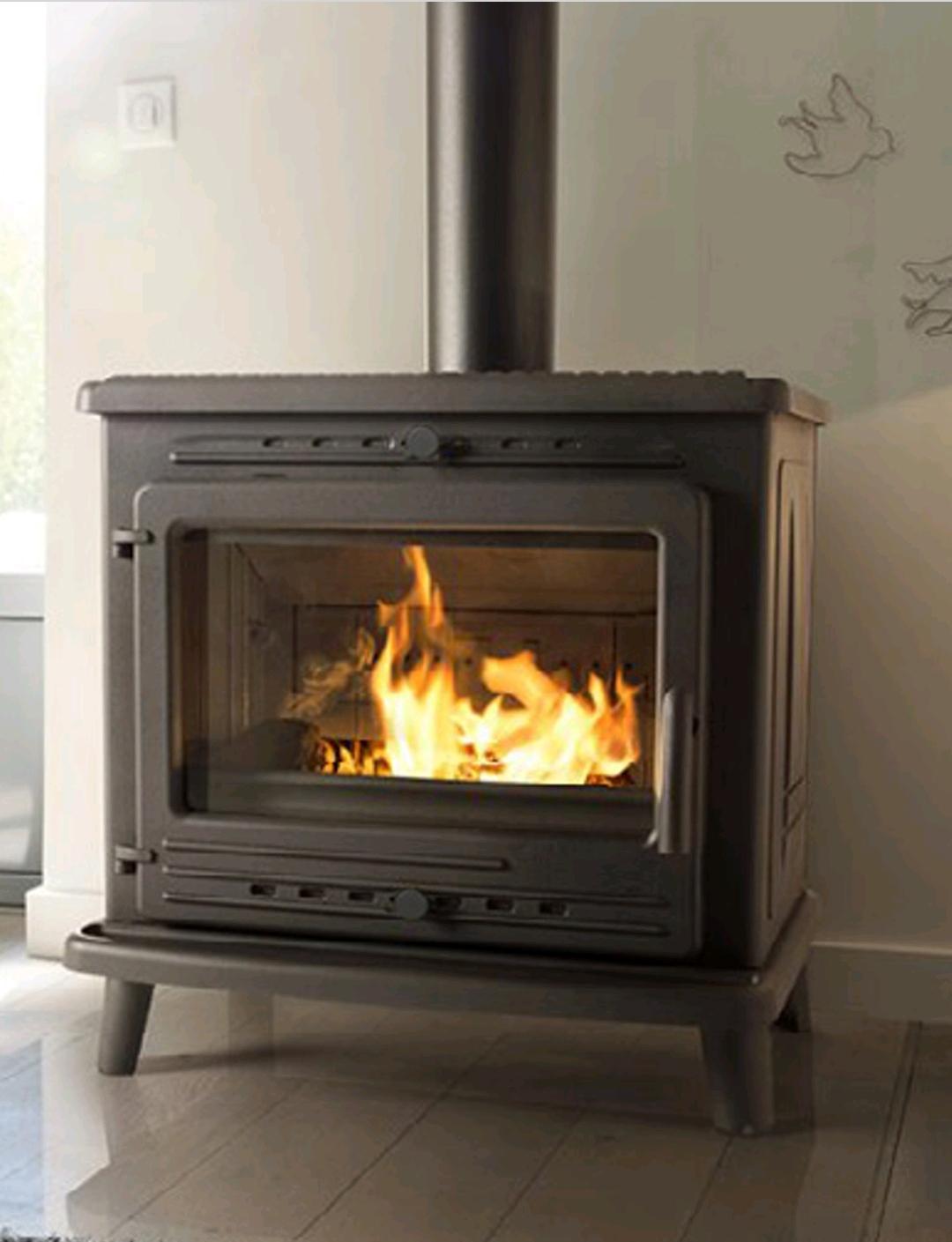 Stufa a legna in ghisa LANA 12 kW - Salgueda - immagine 2